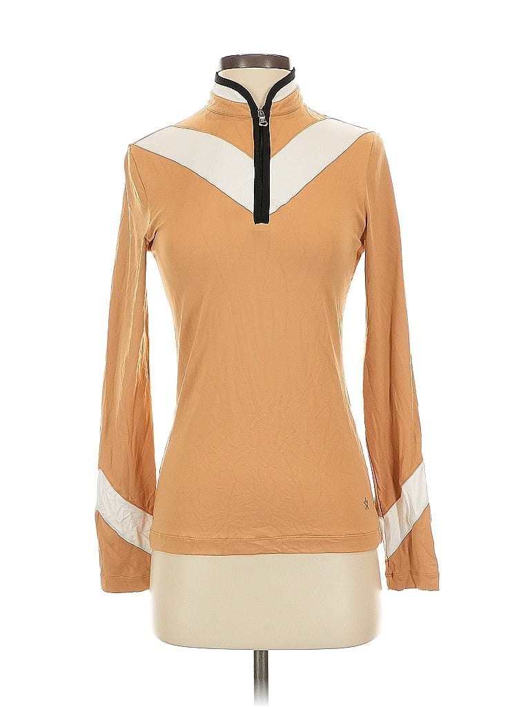 Pre-owned Lohla Sport Long Sleeve Turtleneck In Brown