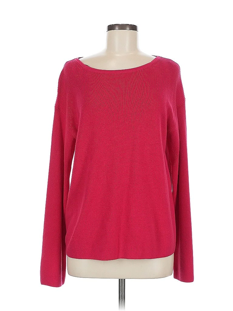 Pre-owned Banana Republic Factory Store Pullover Sweater In Red