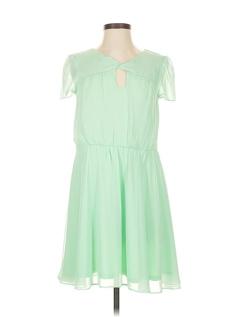 Pre-owned Asos Design Casual Dress In Green