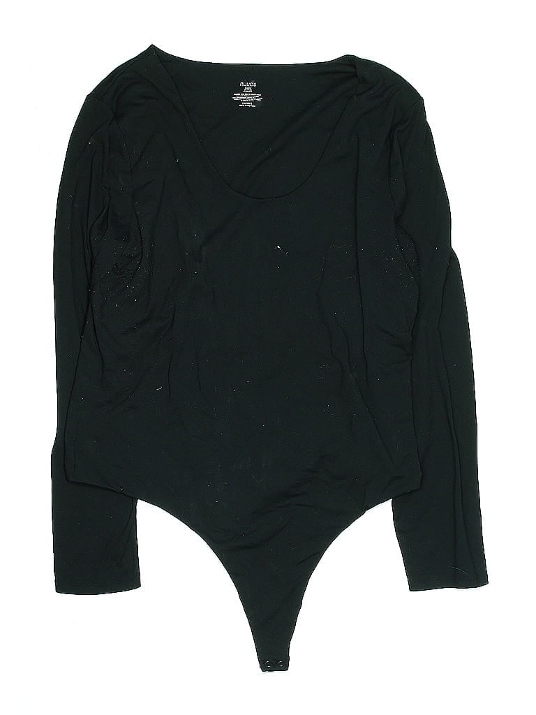 Pre-owned Nuuds Bodysuit In Black