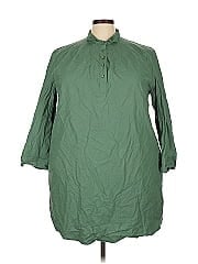 Pomander Place 3/4 Sleeve Button Down Shirt