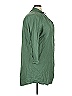 Pomander Place 100% Cotton Green 3/4 Sleeve Button-Down Shirt Size 3X - photo 3