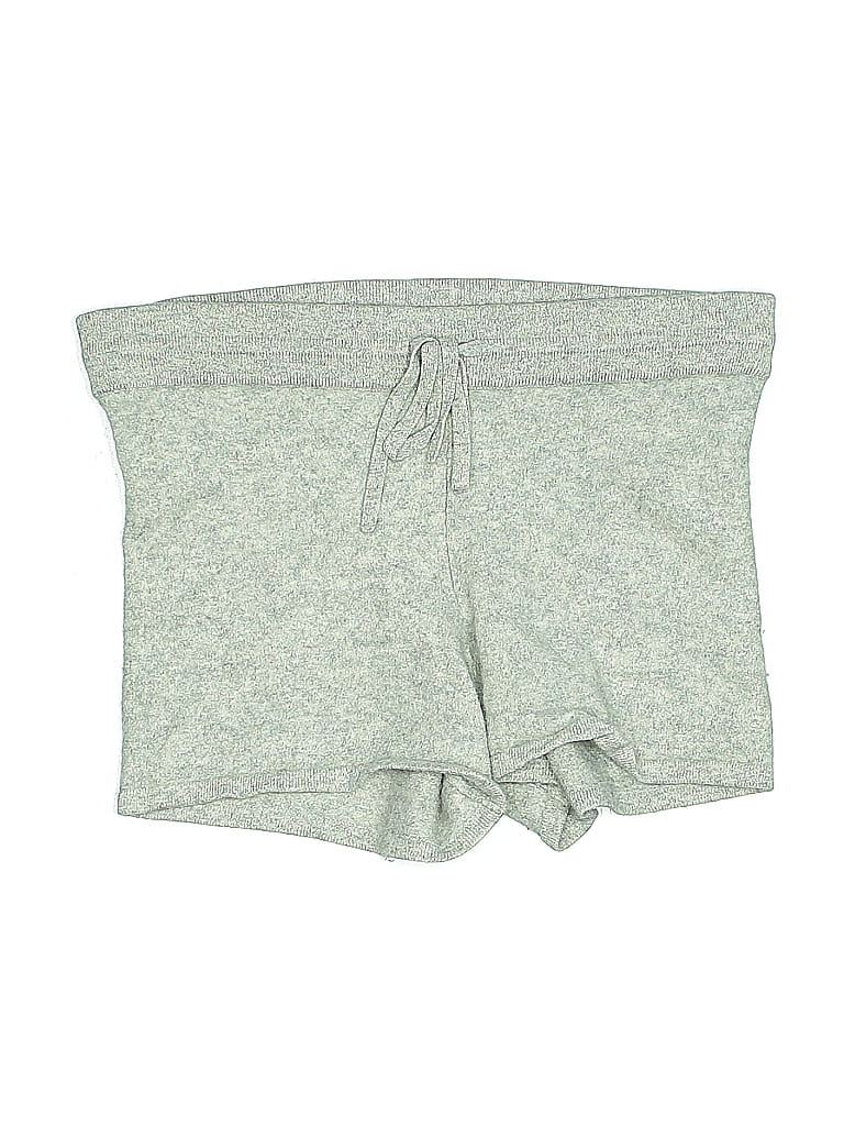 Naadam 100% Cashmere Gray Green Athletic Shorts Size S - photo 1