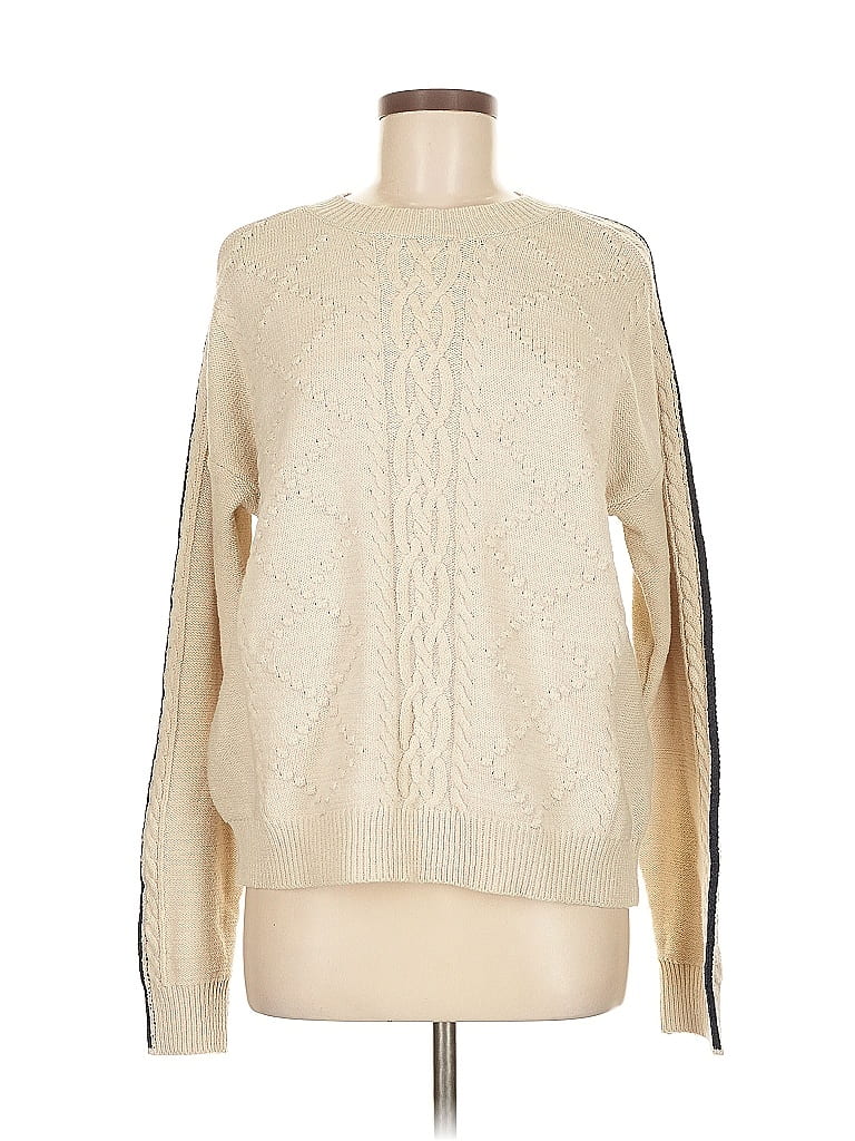 Mystree Ivory Pullover Sweater Size M - photo 1