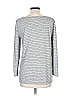 Ann Taylor LOFT Gray Long Sleeve Top Size L - photo 2