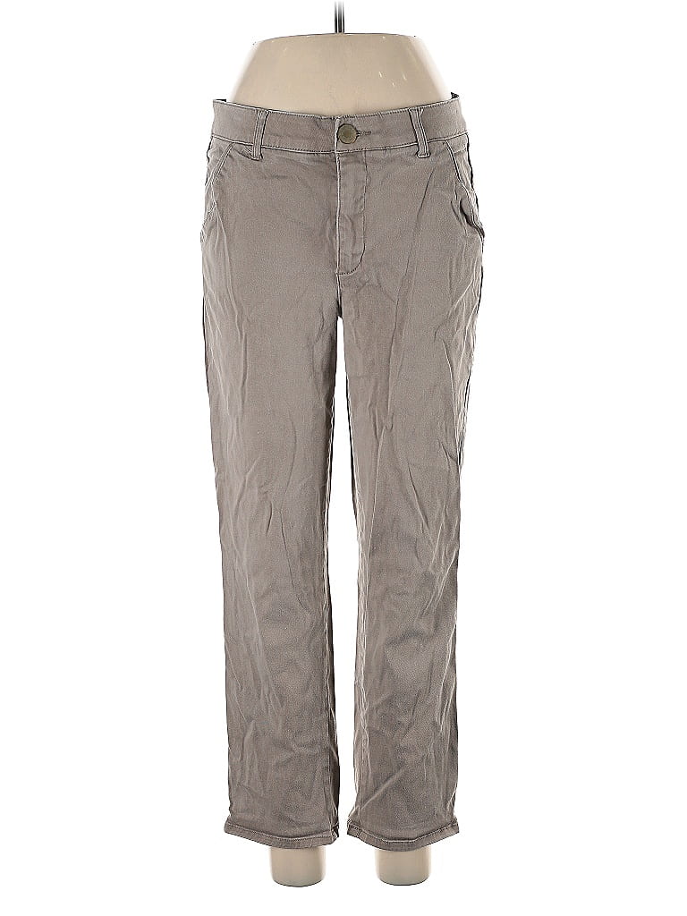 Democracy Gray Khakis Size 12
