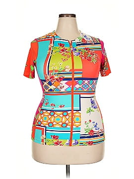 Johnny Was Short Sleeve Blouse