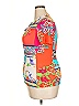 Johnny Was Orange Short Sleeve Blouse Size XXL - photo 4