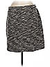 Ann Taylor LOFT Tweed Gray Casual Skirt Size M - photo 2