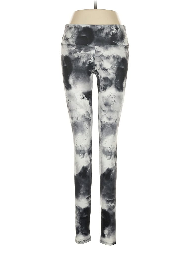 Onzie Tie-dye Gray Green Leggings Size M - photo 1