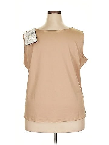Susan Graver Sleeveless T-Shirt (view 2)