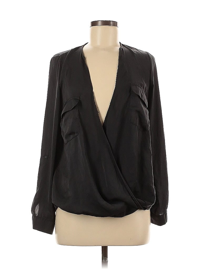 Trafaluc by Zara Black Long Sleeve Blouse Size M - photo 1