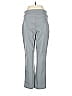 JM Collection Solid Gray Casual Pants Size M - photo 2