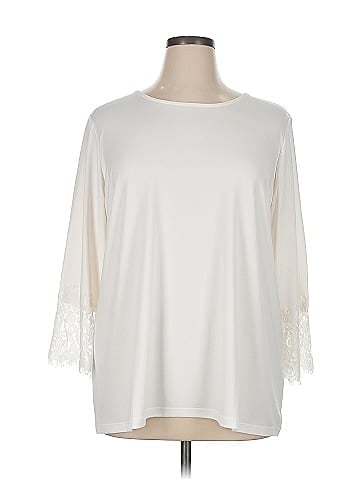 Susan Graver 3/4 Sleeve T-Shirt (view 1)