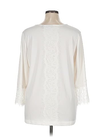 Susan Graver 3/4 Sleeve T-Shirt (view 2)