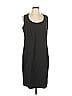 Akris Punto Solid Black Casual Dress Size 12 - photo 1