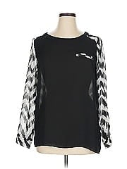 Ab Studio Long Sleeve Blouse
