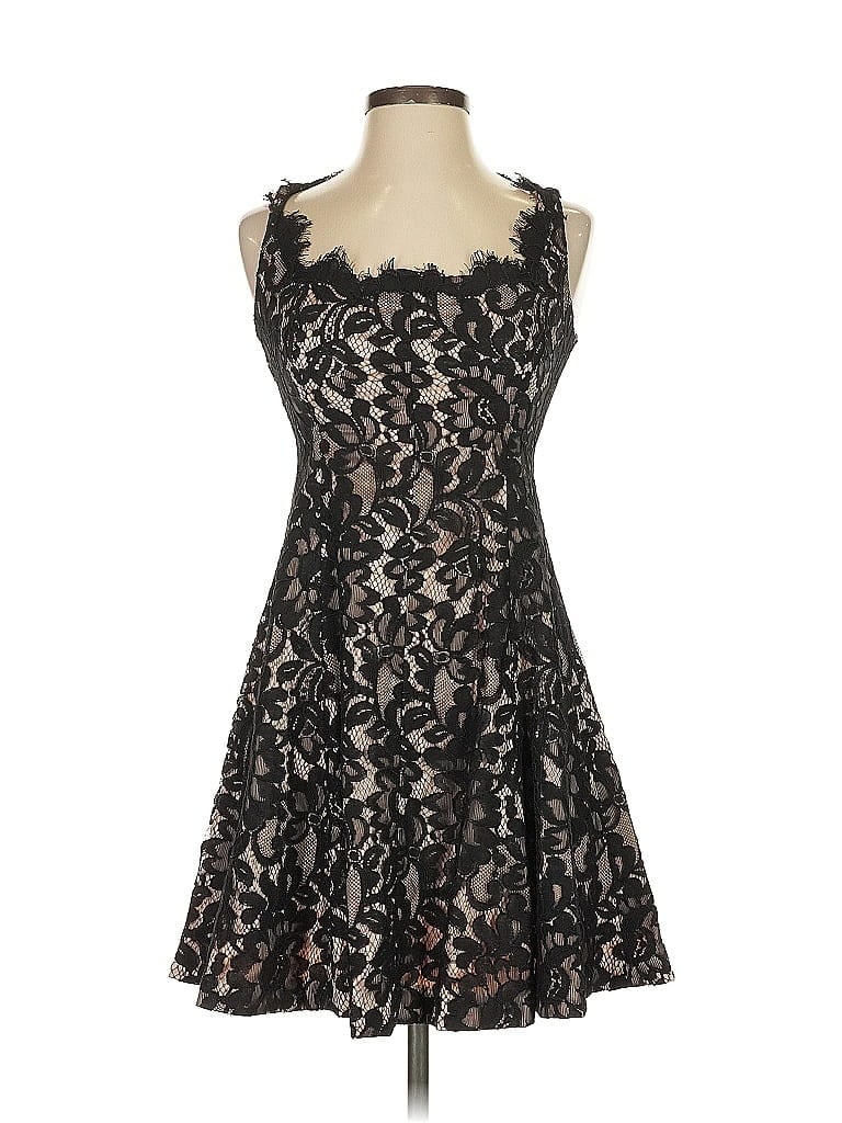 Pre-owned Eliza J Cocktail Dress In Black