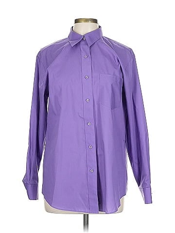 Foxcroft Long Sleeve Button-Down Shirt (view 1)