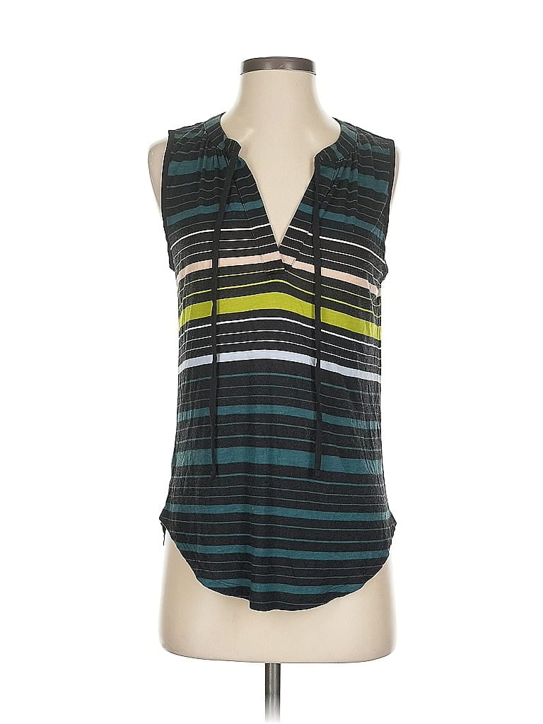 Ann Taylor LOFT Outlet 100% Rayon Green Sleeveless T-Shirt Size XS - photo 1