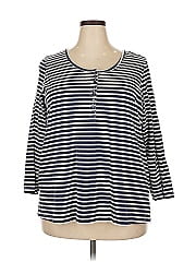 Woman Within Long Sleeve Henley