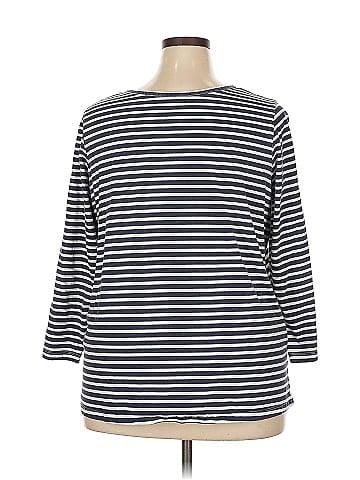 Woman Within Long Sleeve Henley (view 2)