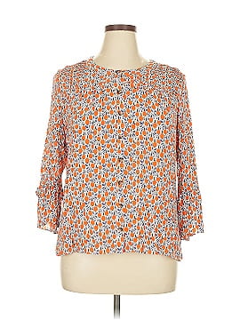 Maeve By Anthropologie 3/4 Sleeve Blouse