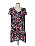 BB Dakota 100% Polyester Print Black Casual Dress Size M - photo 1