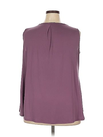 Roz & Ali Sleeveless Blouse (view 2)