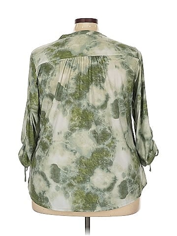 Roz & Ali 3/4 Sleeve Blouse (view 2)
