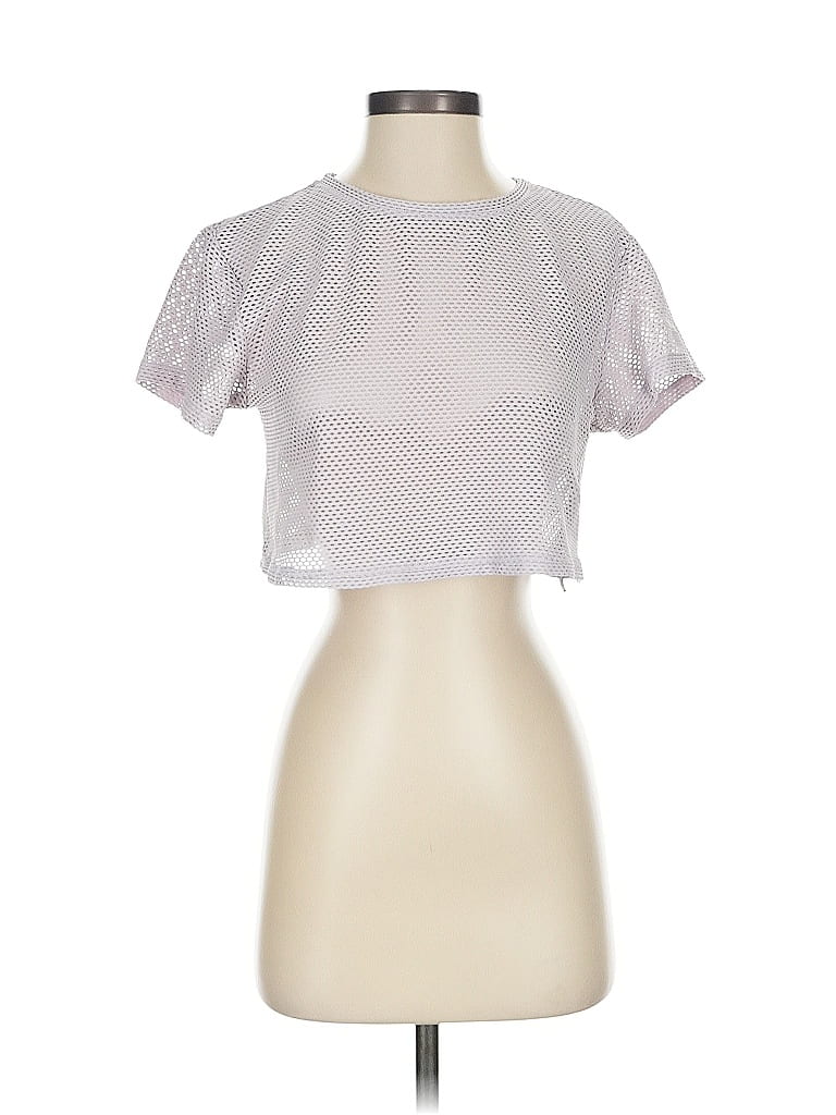 Koral Silver Short Sleeve T-Shirt Size S - photo 1