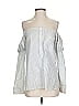 Bailey 44 Silver 3/4 Sleeve Blouse Size S - photo 1