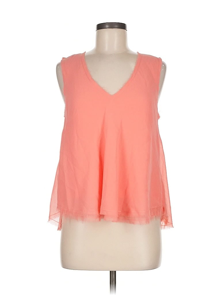Pre-owned Rachel Rachel Roy Sleeveless Blouse In Orange