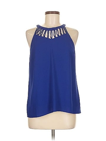 Skies Are Blue Sleeveless Blouse (view 1)