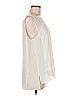 1.State Ivory Sleeveless Blouse Size M - photo 3