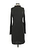 PIPHANY Solid Black Casual Dress Size S - photo 1