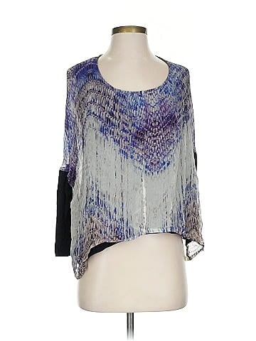 Gypsy 05 3/4 Sleeve Silk Top (view 1)