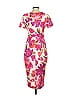 Alexia Admor Print Pink Cocktail Dress Size S - photo 2