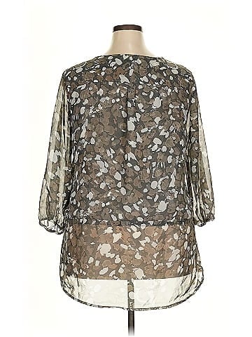 Faded Glory 3/4 Sleeve Blouse (view 2)