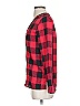 Gianni Bini 100% Cotton Plaid Red Long Sleeve Blouse Size XS - photo 5