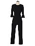 Black Halo Solid Black Jumpsuit Size 6 - photo 1