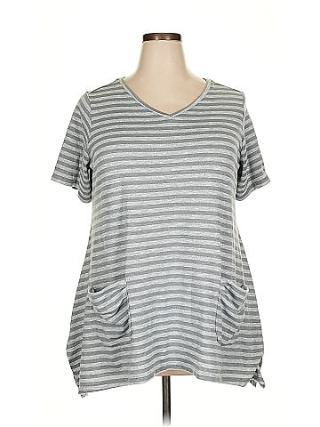 LOGO by Lori Goldstein Short Sleeve T-Shirt (view 1)