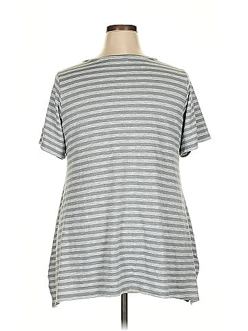 LOGO by Lori Goldstein Short Sleeve T-Shirt (view 2)