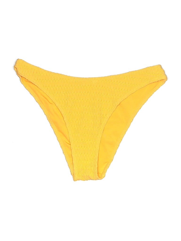 Pre-owned H&m Swimsuit Bottoms In Yellow