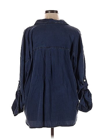 H&M L.O.G.G. 3/4 Sleeve Blouse (view 2)