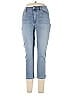 DG^2 by Diane Gilman Solid Blue Jeans Size 12 - photo 1