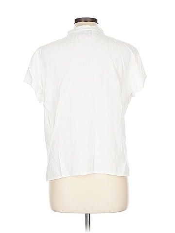 Eileen Fisher Short Sleeve Blouse (view 2)