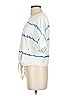 Bella Dahl 100% Tencel Tie-dye Blue Short Sleeve Blouse Size XS - photo 4