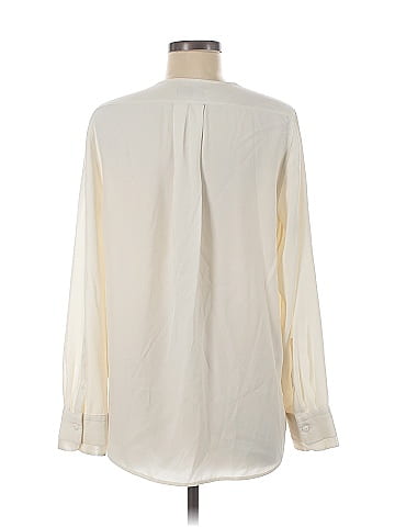 Rag & Bone Long Sleeve Silk Top (view 2)
