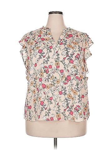 Liz Claiborne Short Sleeve Blouse (view 1)
